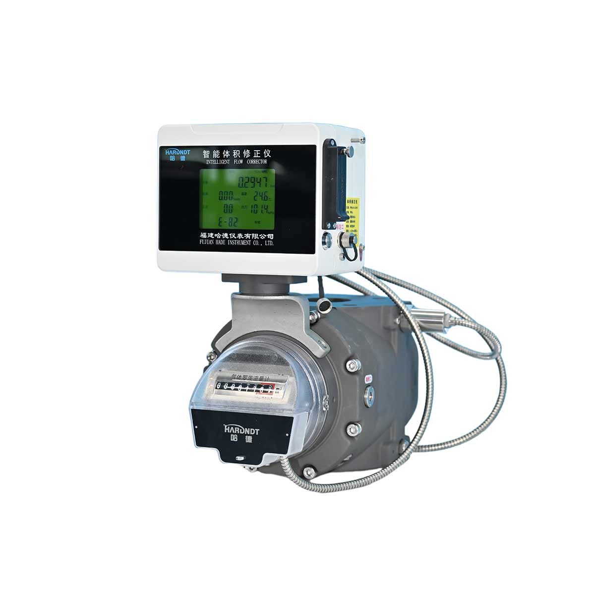 HRS Series Dual Display Gas Roots Flowmeter – Mechanical & Electronic Integrated