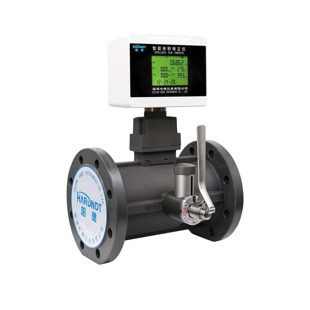 HTZ Series Electronic Display Gas Turbine Flowmeter – Real-Time Data & High Accuracy
