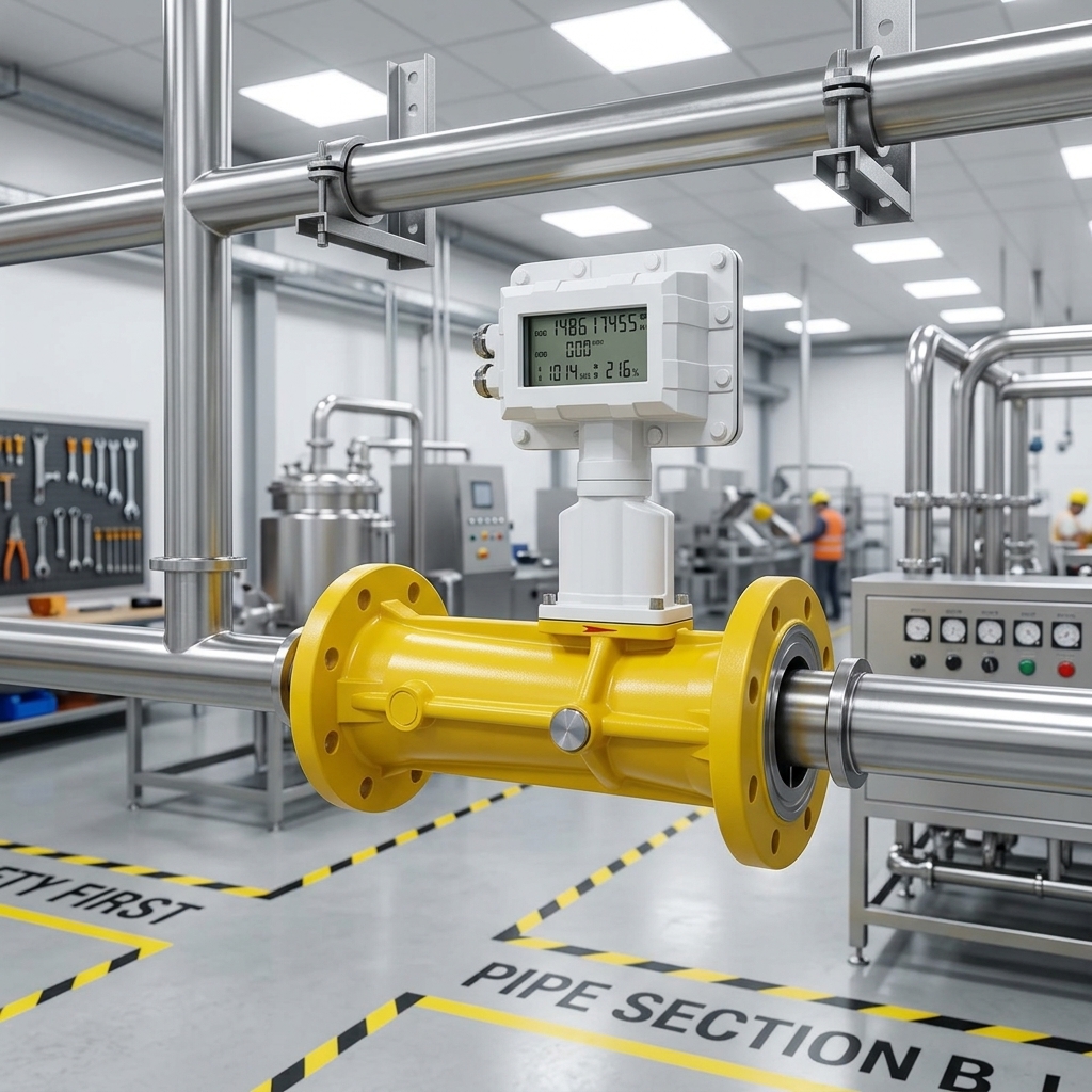 Gas Vortex Precession Flowmeter: Principles, Features, and Selection Guide